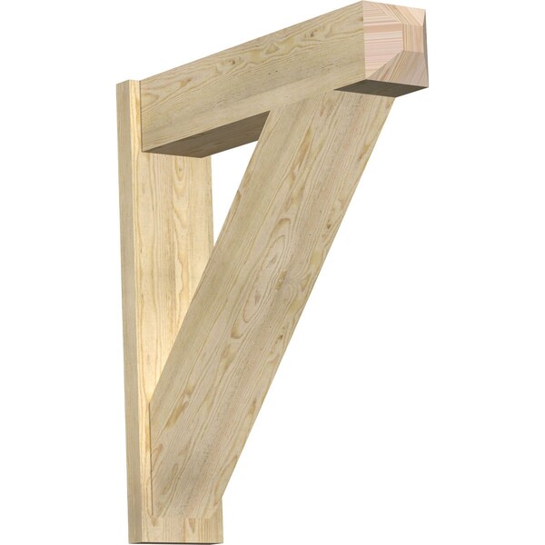 Ekena Millwork Traditional Craftsman Rough Sawn Outlooker, Douglas Fir, 8"W x 34"D x 38"H OUT08X34X38TRA04RDF - main